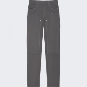 Брюки Givenchy Studded Carpenter, серый