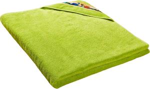 Банное полотенце с капюшоном Erwin Müller 68632, зеленый - текстиль - 140 x 1 x 140 см