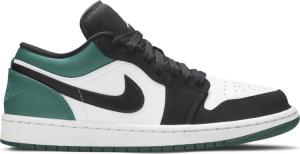 Кроссовки Air Jordan 1 Low Mystic Green, зеленый
