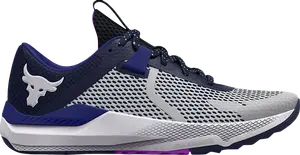 Кроссовки Under Armour Project Rock BSR 2 Halo Grey Midnight Navy, серый