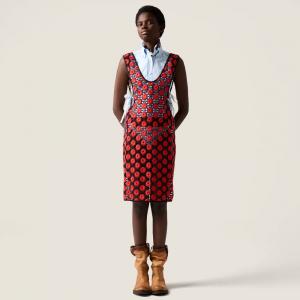 Передник “Дачный” в стиле макраме Miu Miu SS2026