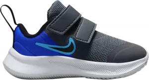Кроссовки Nike Star Runner 3 TD 'Iron Grey Blue Lightning', серый