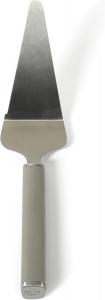 Calphalon Edge сервировочная лопатка для пирога из нержавеющей стали с термопластичной резиновой ручкой, цвет серо-коричневый