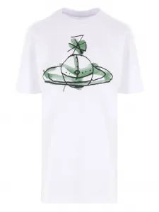 Футболка с круглым вырезом Vivienne Westwood, белый