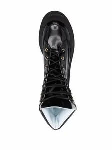 Ботинки с логотипом Chiara Ferragni, черный