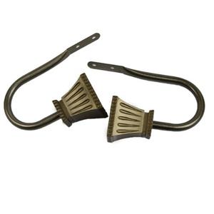 Пара фиксаторов для штор Homestock, бронзовый