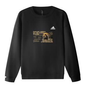 Adidas Свитшот унисекс черный