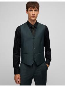 HECHTER PARIS Жилет темно-зеленого цвета