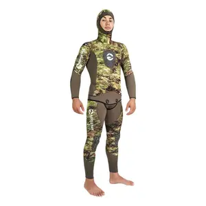 Гидрокостюм для подводной охоты Abysstar Grouper Evo 3 mm, зеленый