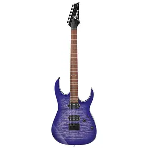 Электрогитара Ibanez серии RG RG421QM - Цвет Cerulean Blue Burst