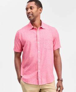 Мужская футболка с коротким рукавом и принтом Coast Dot Drift Tommy Bahama, Quartz Pink
