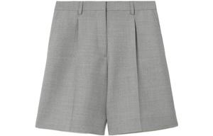 Повседневные шорты женские светло-серые Burberry