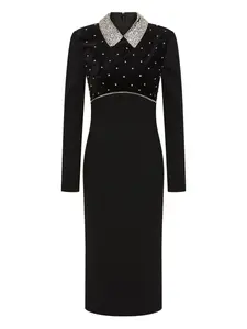 Платье миди Alistair Rebecca Vallance, черный