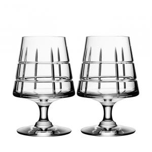 Специальная посуда для напитков Orrefors Street от Jan Johansson, бокал для коньяка, набор из 2 шт, белый