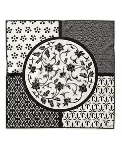 Надя - Шелковый бандана для женщин Elizabetta, черный