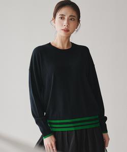 Пуловер из мягкой шерсти высокой плотности