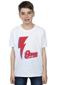 Футболка «Красный болт» David Bowie, белый