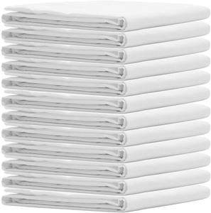 EOM Linens Наволочки поли-хлопок T-180 White