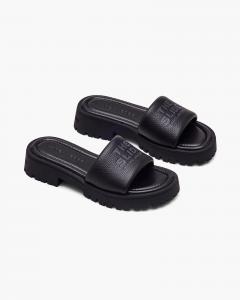 Слайдеры The Lug Sole Slide Marc Jacobs, черный