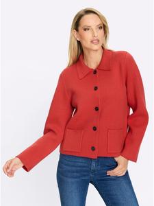 Клубничный кардиган Heine