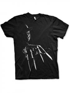 Футболка Freddy Krueger Claws Big Tall T-Shirt черного цвета Nightmare On Elm Street