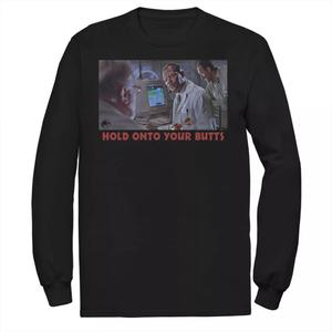 Мужская футболка с изображением доктора Рэя Арнольда «Парк Юрского периода» с фотографией «Держись за популяцию» Jurassic Park, черный