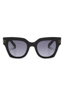 Солнцезащитные очки B.Zero1 в квадратной оправе Bvlgari, черный