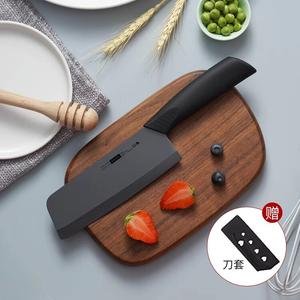 Plys Керамический кухонный нож, 6 дюймов, черный, для овощей и мяса