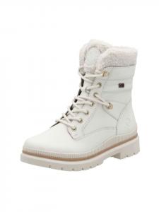 Remonte Белые ботильоны на шнуровке