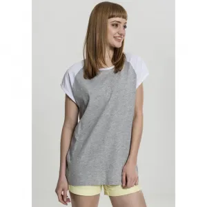 Футболка с коротким рукавом Urban Classics Raglan Contract, серый