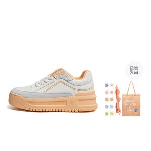 Женские скейтерские кроссовки GONGJI Низкие Мягкий персик