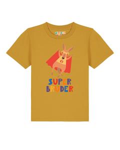 Рубашка watabout.kids Känguru Superbruder, желтый