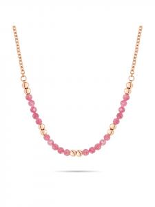 s.Oliver Колье с бусинами из розового золота
