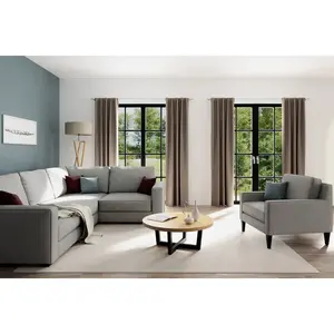 Штора Jolie с закрытыми петлями, 1 шт., готовая к навешиванию Homing, Leinen