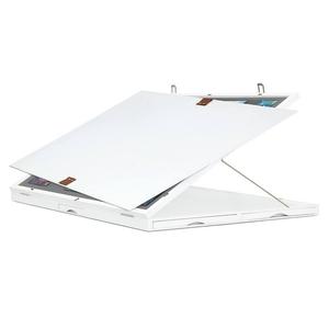 Доска-пазл, 1500 шт., деревянный стол-головоломка размером 27 x 35 дюймов Jumbl, белый