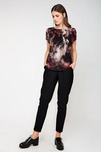 Плиссированные брюки Conquista, черный