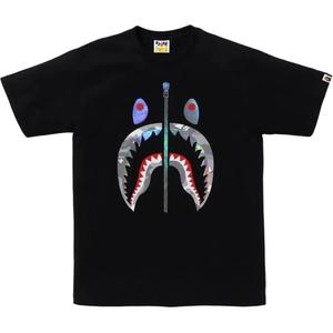 Футболка Bape City Camo Shark SS24 A BATHING APE, белая