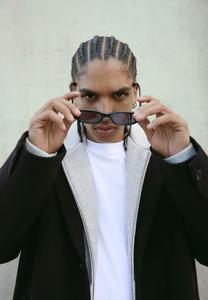 Пальто Bershka Classic coat, Black