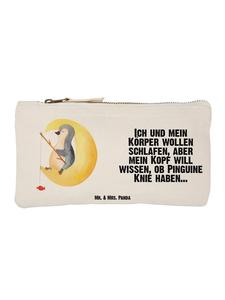 Mr. & Mrs. Panda Пенал Penguin Moon с надписью белого цвета