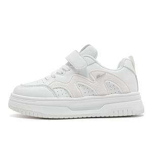 Детские кроссовки для скейтбординга Cloud Sail Series с противоскользящей подошвой, легкой амортизацией и защитой от ударов WARRIOR, белый