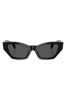 Versace Eyewear солнцезащитные очки в оправе 'кошачий глаз', черный