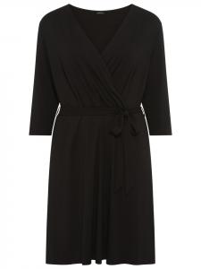 Платье из джерси черного цвета Laura Scott