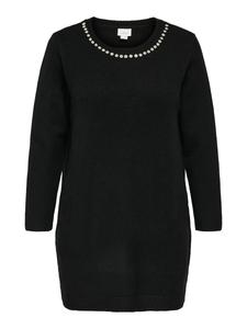 Вязаное платье ONLY Carmakoma CARABBY, черный