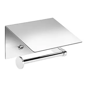 Держатель для туалетной бумаги Kubic Cosmic с крышкой, хром