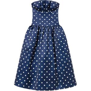 Self-portrait Женское платье без рукавов Self portrait синий Matrix With Dot