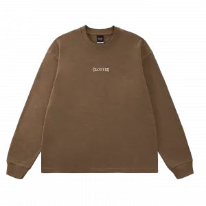 Футболка унисекс CLOT, коричневый