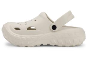 XMISTUO Модная платформа Спортивная закрытая сандалия-клог Унисекс 509 Черный [EVA платформа противоскользящая]