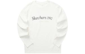 Разноцветная футболка унисекс Marshmallow White Skechers, Marshmallow White/0074