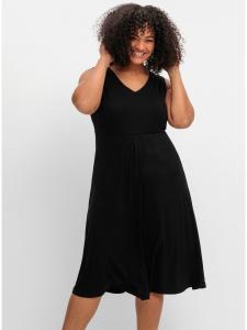 Платье до колена sheego, черный