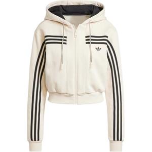 Толстовка Adidas Originals 70S Short Full Zip Fleece, белый